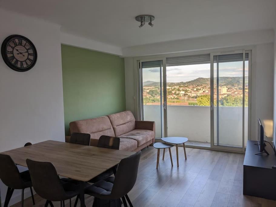 Appartment - Vue Imprenable Sur La Cite Medievale - Parking Gratuit - Climatise Carcasona Exterior foto